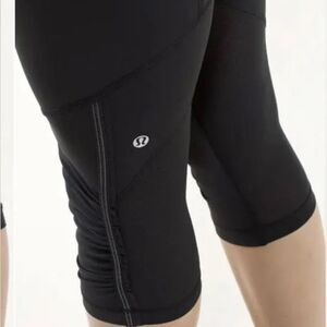 Lululemon Women’s Run For Your Life Crop Ruched Leggings